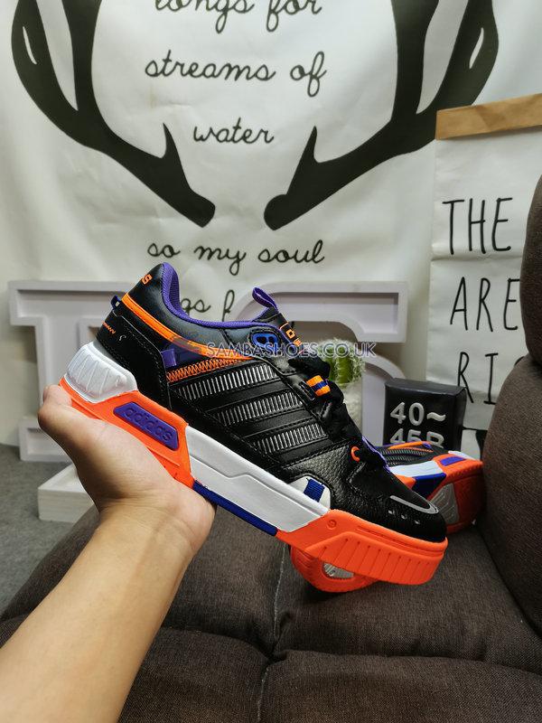 Adidas D-PAD Tenis "Black Orange" - Core Black/Silver Metallic/Screaming Orange - HQ4233 Classic Neo Shoes