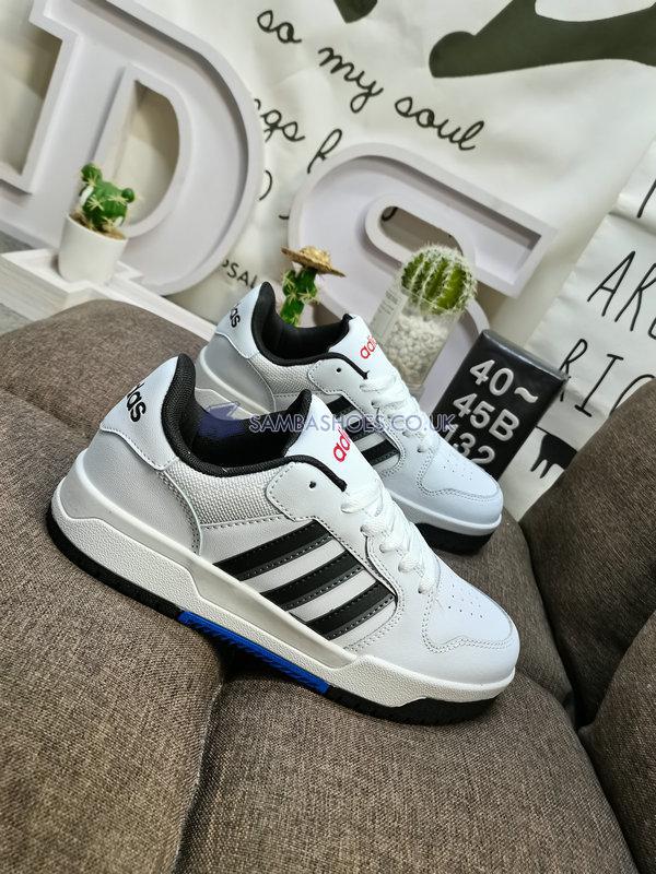 Adidas Entrap "White Black" - Cloud White/Core Black/Vivid Red - GW5499 Classic Neo Shoes