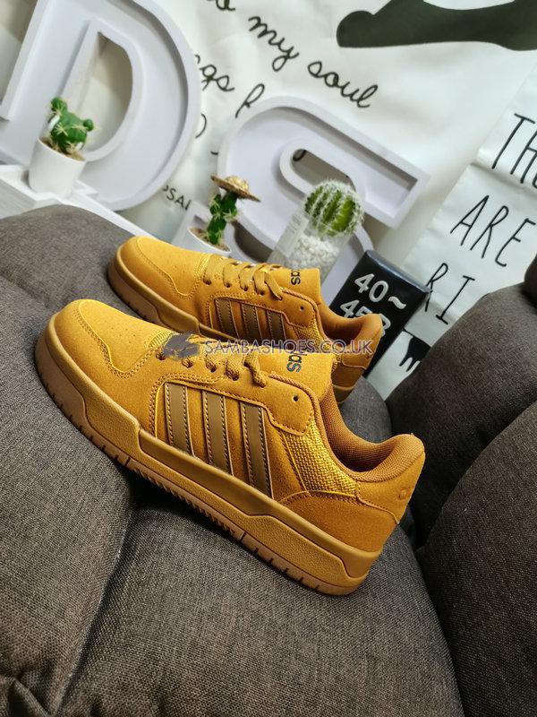 Adidas Entrap Low Tops "Brown Yellow" - Brown/Yellow - GW9673 Classic Neo Shoes