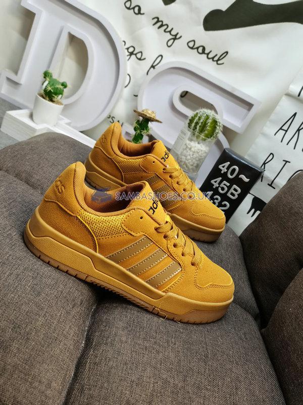 Adidas Entrap Low Tops "Brown Yellow" - Brown/Yellow - GW9673 Classic Neo Shoes