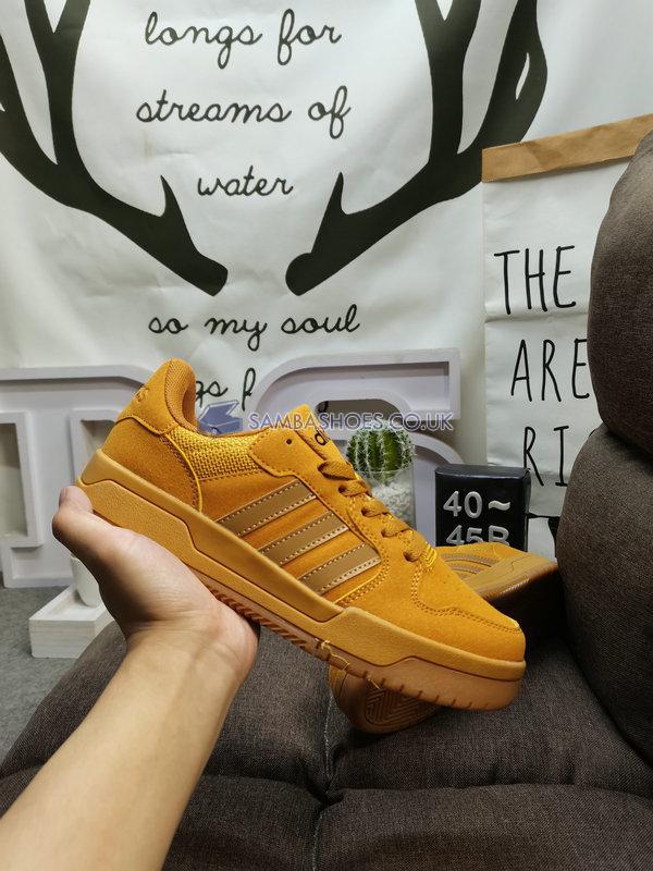 Adidas Entrap Low Tops "Brown Yellow" - Brown/Yellow - GW9673 Classic Neo Shoes