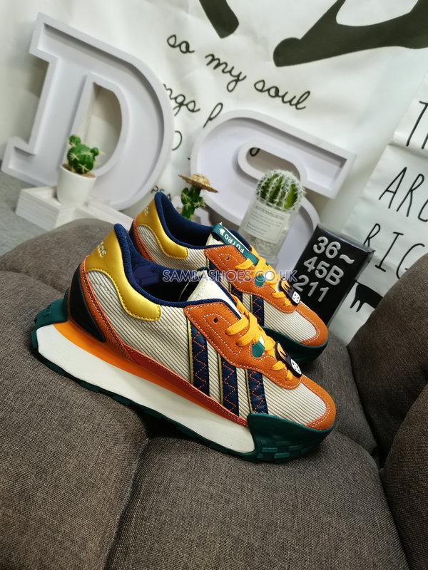 Adidas Futro Mixr FM "Multi Color" - Orange/White/Green/Yellow/Blue - ID1640 Classic Neo Shoes