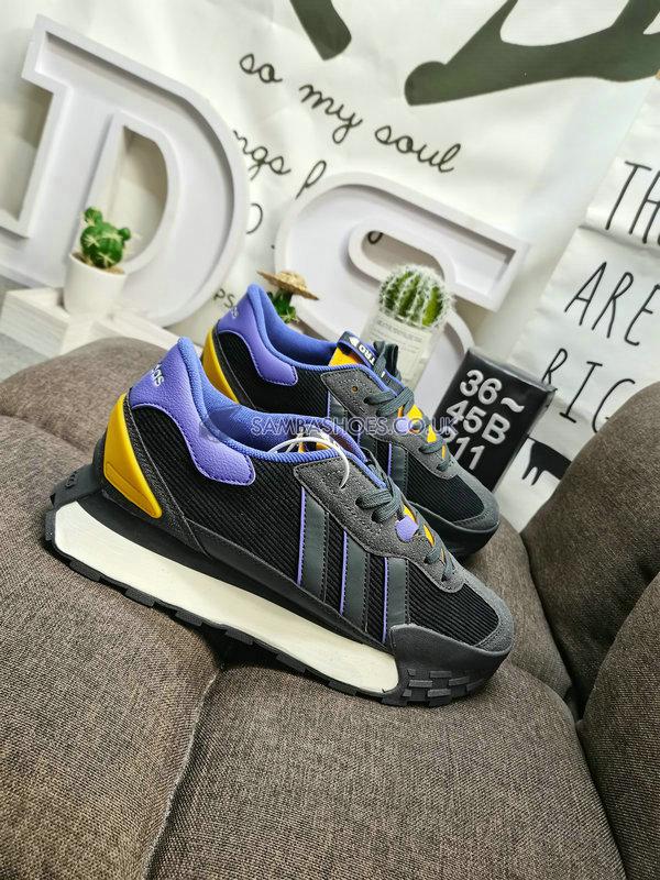 Adidas Futro Mixr FM "Black Yellow Purple" - Black/Yellow/Purple - HP9823 Classic Neo Shoes