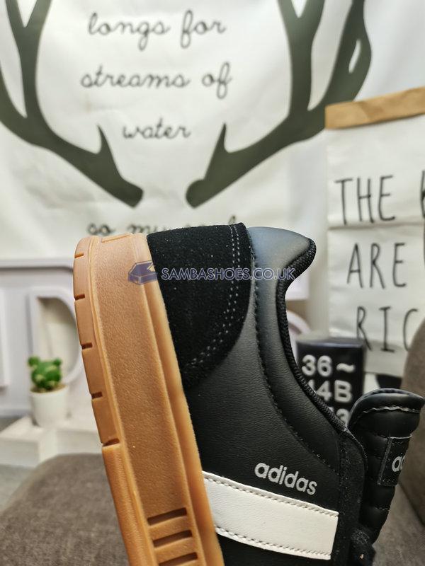 Adidas Gradas "Black White Gum" - Black/White/Gum - FX9305 Classic Neo Shoes