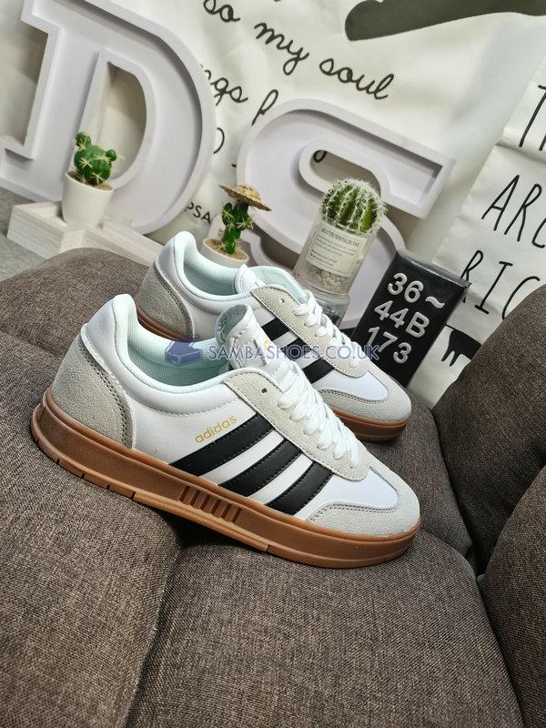 Adidas Gradas "White Black Gum" - Cloud/White/Core/Black/Gum - FW3378 Classic Neo Shoes