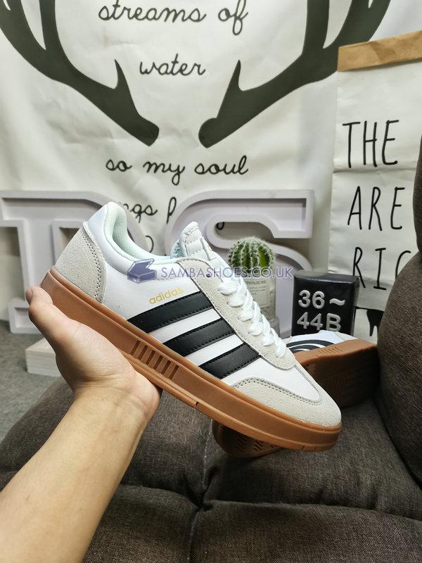 Adidas Gradas "White Black Gum" - Cloud/White/Core/Black/Gum - FW3378 Classic Neo Shoes