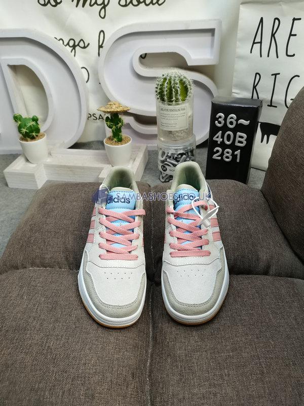 Adidas Hoops 3.0 Low "Cream Pink Blue" - Cream/Pink/Blue - HP6901 Classic Neo Shoes