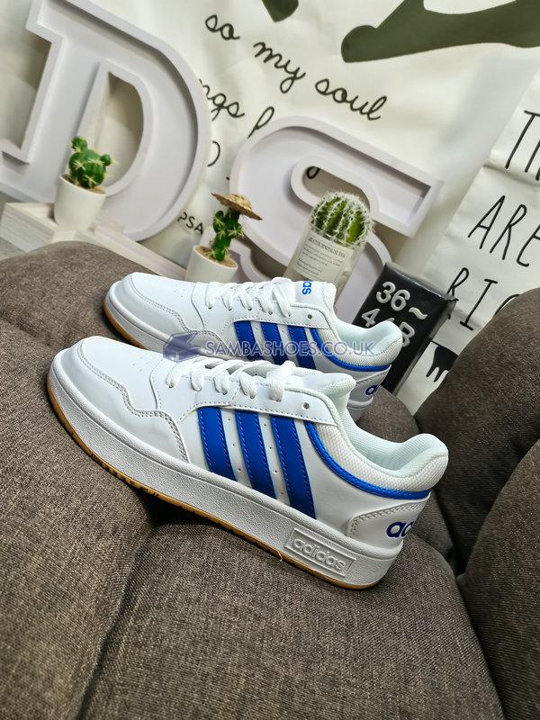 Adidas Hoops 3.0 Low "White Royal Blue" - Cloud White/Royal Blue/Gum - GY5435 Classic Neo Shoes