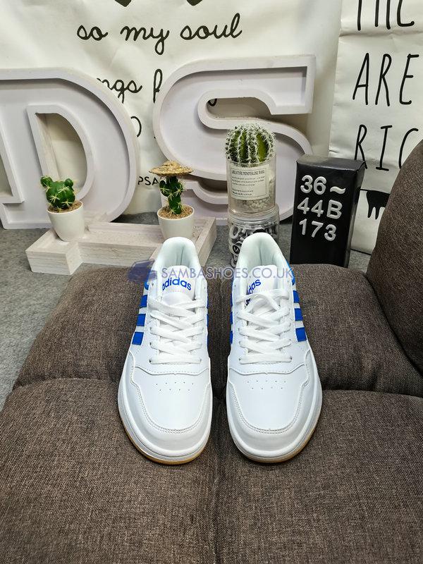 Adidas Hoops 3.0 Low "White Royal Blue" - Cloud White/Royal Blue/Gum - GY5435 Classic Neo Shoes