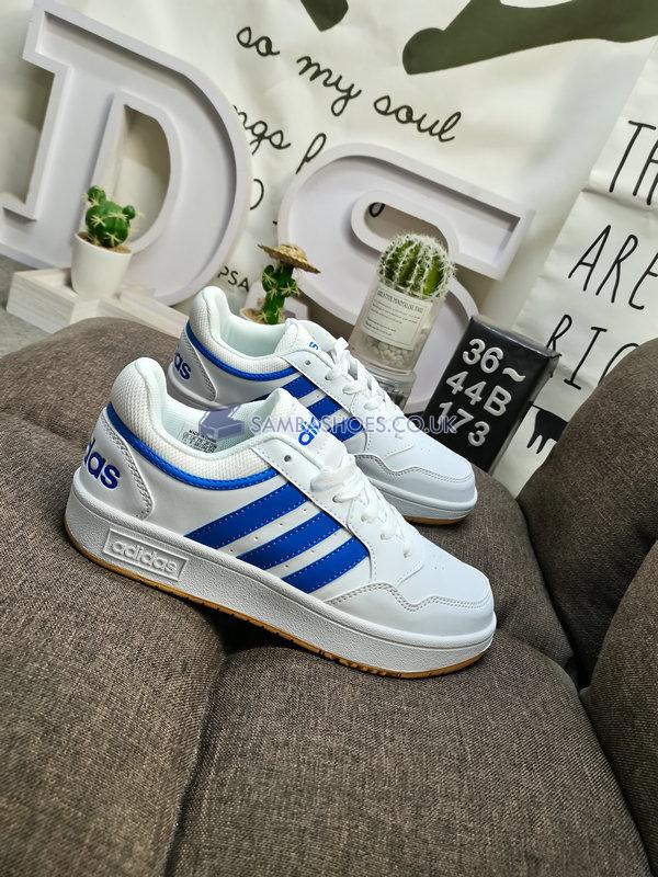 Adidas Hoops 3.0 Low "White Royal Blue" - Cloud White/Royal Blue/Gum - GY5435 Classic Neo Shoes