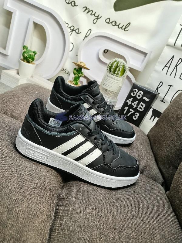 Adidas Hoops 3.0 Low "Core Black Grey" - Core Black/Cloud White/Grey Six - GY5432 Classic Neo Shoes