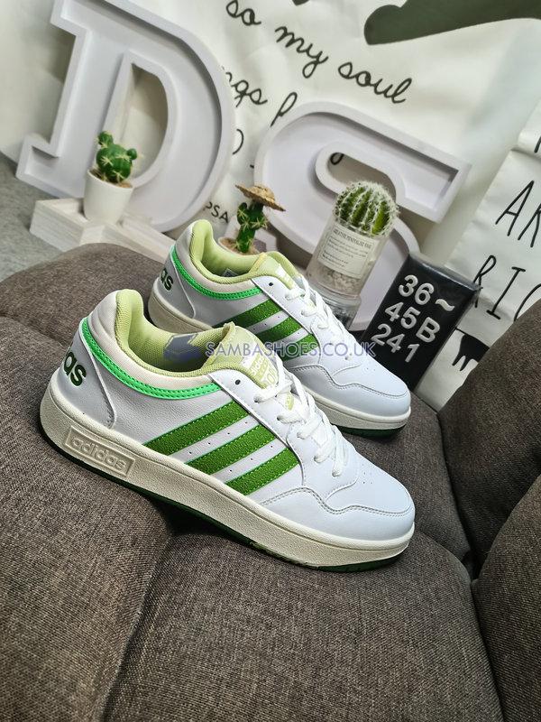 Adidas Hoops 3.0 Low "White Green" - White/Green - GX9773 Classic Neo Shoes