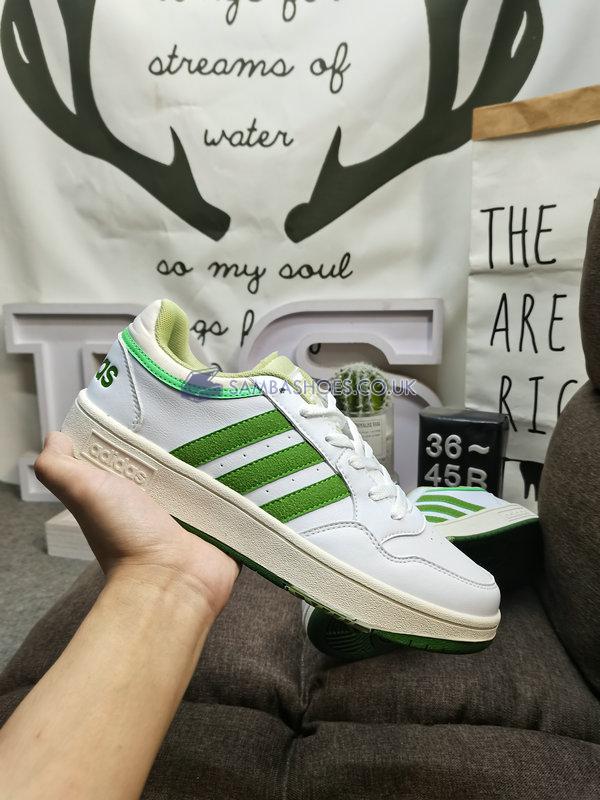 Adidas Hoops 3.0 Low "White Green" - White/Green - GX9773 Classic Neo Shoes