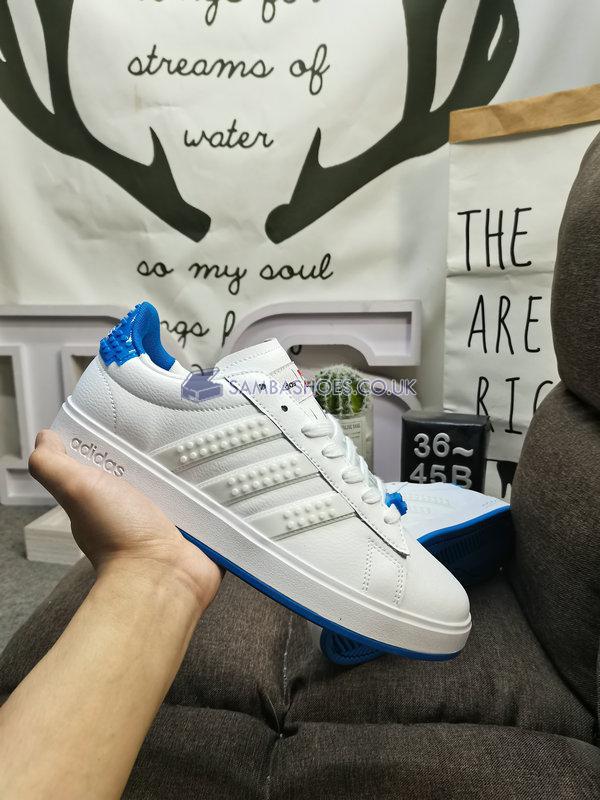 Adidas LEGO x Grand Court 2.0 "White Shock Blue" - Cloud White/Cloud White/Shock Blue - GW7178 Classic Neo Shoes