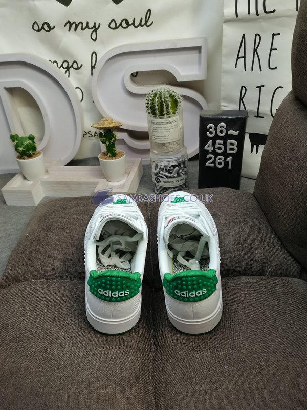 Adidas LEGO x Grand Court 2.0 "White Green" - Cloud White/Cloud White/Green - GW7177 Classic Neo Shoes