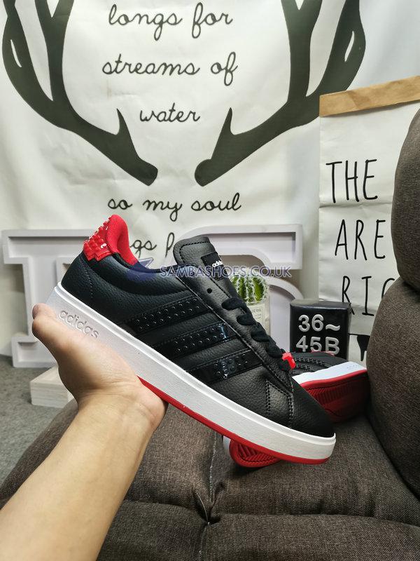 Adidas LEGO x Grand Court 2.0 "Black Red" - Black/Red - GW7178-1 Classic Neo Shoes