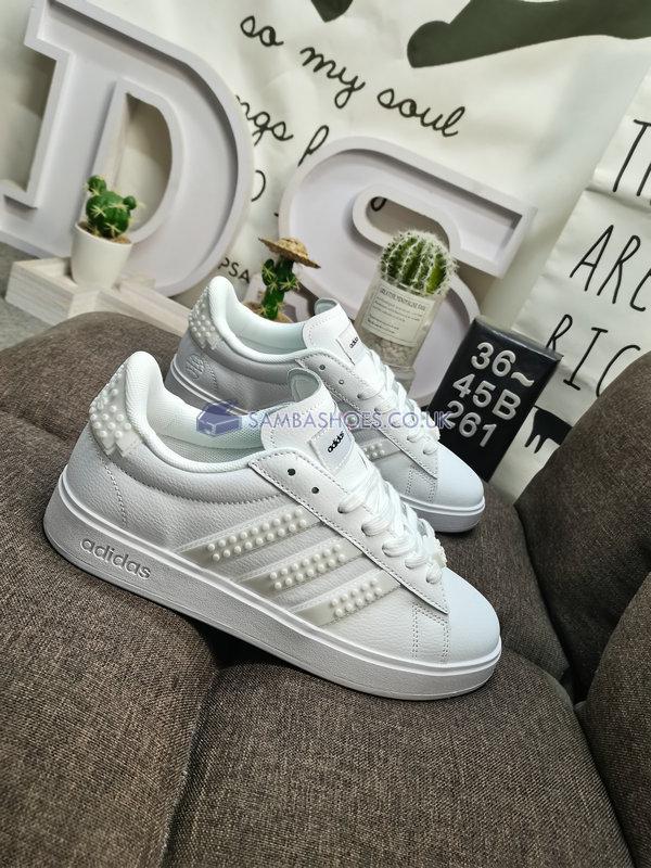 Adidas LEGO x Grand Court 2.0 "Cloud White" - Cloud White/Cloud White - GW7178-5 Classic Neo Shoes