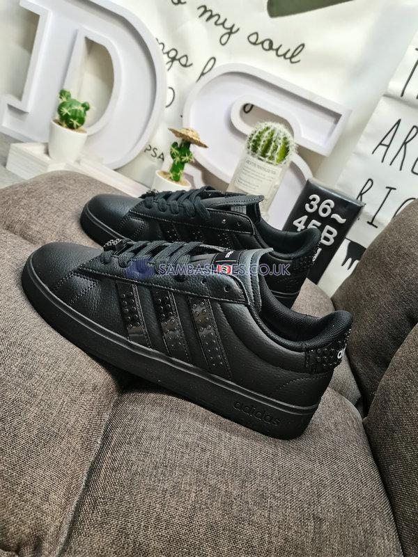 Adidas LEGO x Grand Court 2.0 "Black" - Black/Black - GW7178-6 Classic Neo Shoes