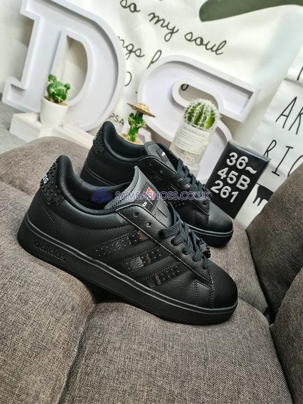 Adidas LEGO x Grand Court 2.0 "Black" - Black/Black - GW7178-6 Classic Neo Shoes