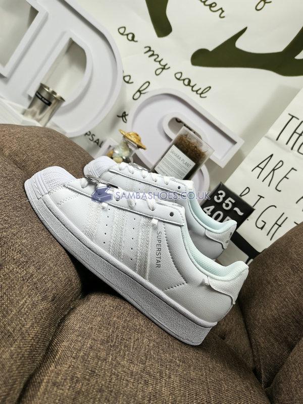 Adidas WMNS Superstar "White Silver Grey" - White/Silver/Grey - GZ8404 Classic Originals Shoes