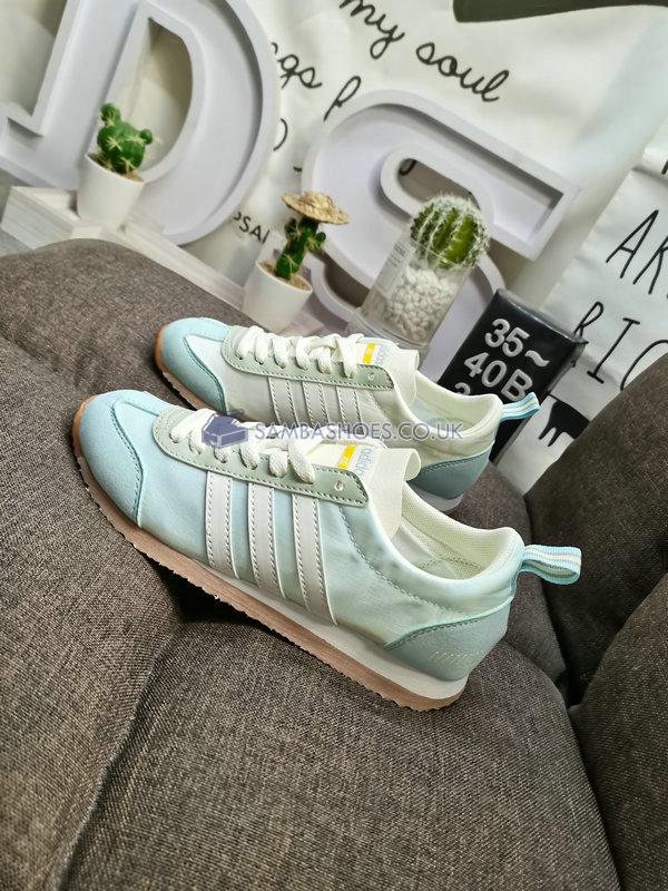 Adidas VS JOG "Blue White Green" - Blue/White/Green - HP9677 Classic Neo Shoes