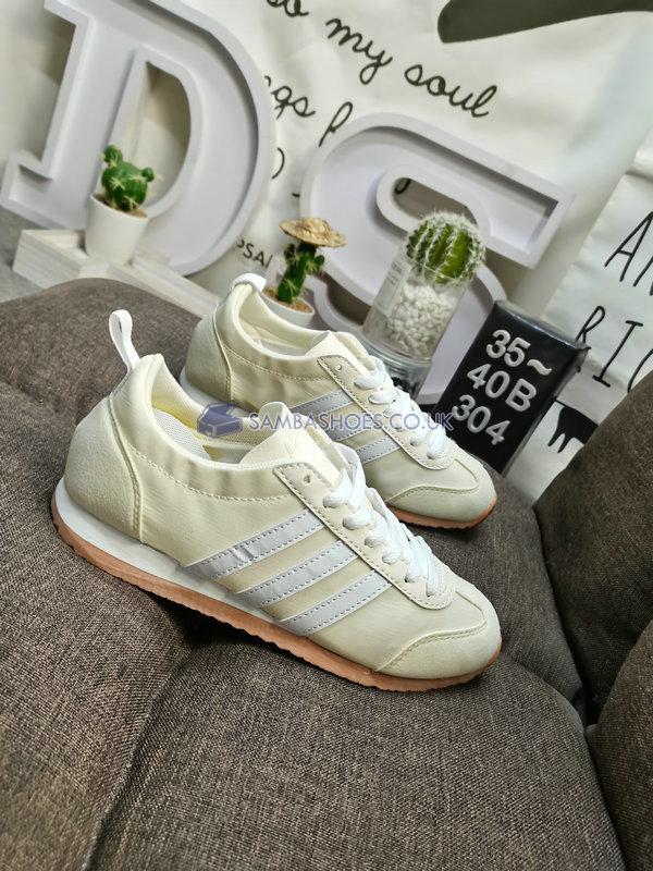 Adidas VS JOG "Cream White Wild Sepia" - Cream White/Core White/Wild Sepia - HP9677-1 Classic Neo Shoes