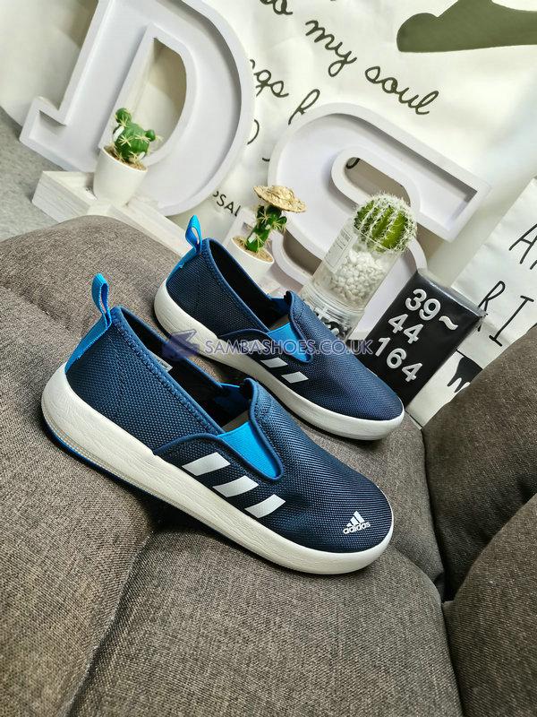 Adidas Terrex B Slip-On DLX "Navy Blue White" - Navy Blue/White - AQ5201 Classic Outdoor & Hiking Shoes