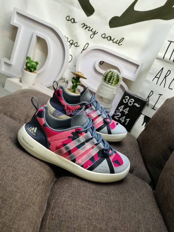 Adidas Climacool Boat Lace Graphic "Grey Pink" - Grey/Pink - BA8398 Classic Outdoor & Hiking Shoes