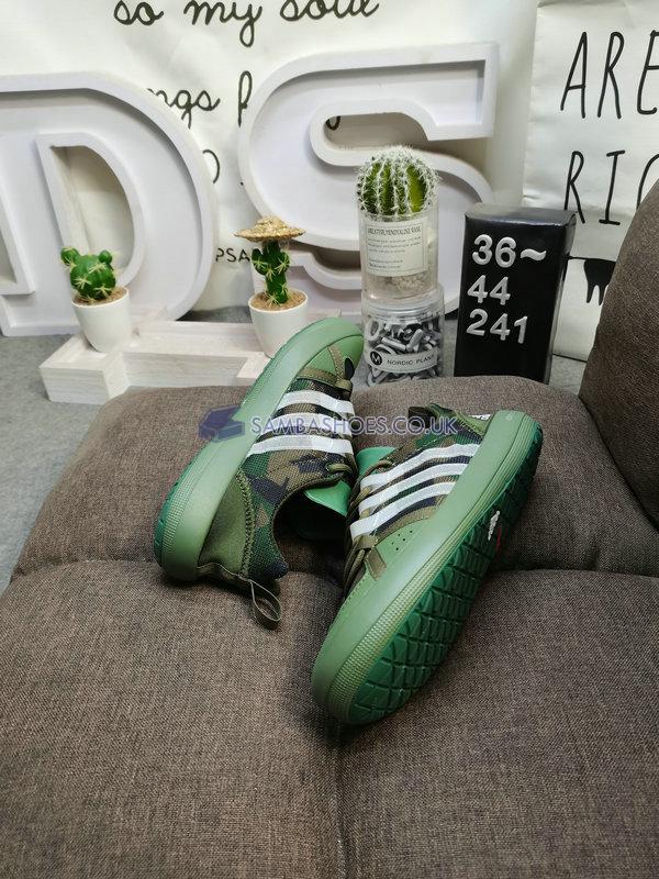 Adidas Climacool Boat Lace Graphic "Green Camo" - Green Camo/White - BA8398-4 Classic Outdoor & Hiking Shoes