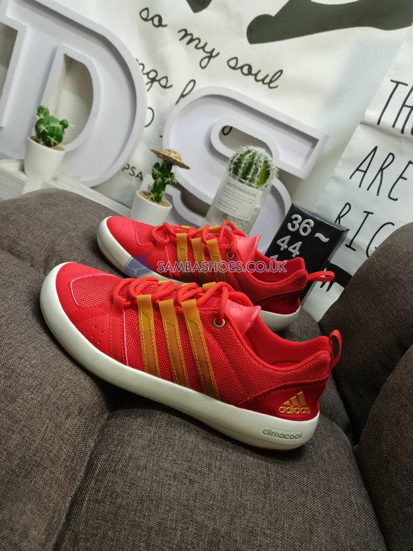 Adidas Climacool Boat Lace "Red Gold" - Red/Gold - B26628-3 Classic Outdoor & Hiking Shoes