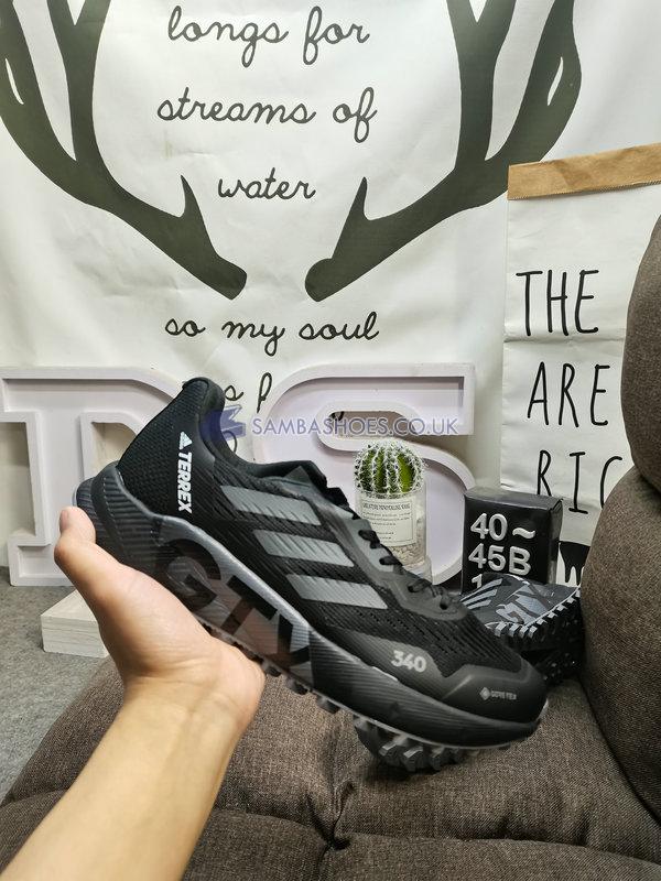 Adidas Terrex Agravic Flow 2.0 GTX "Black Grey" - Core Black/Grey/White - H03184-1 Classic Outdoor & Hiking Shoes