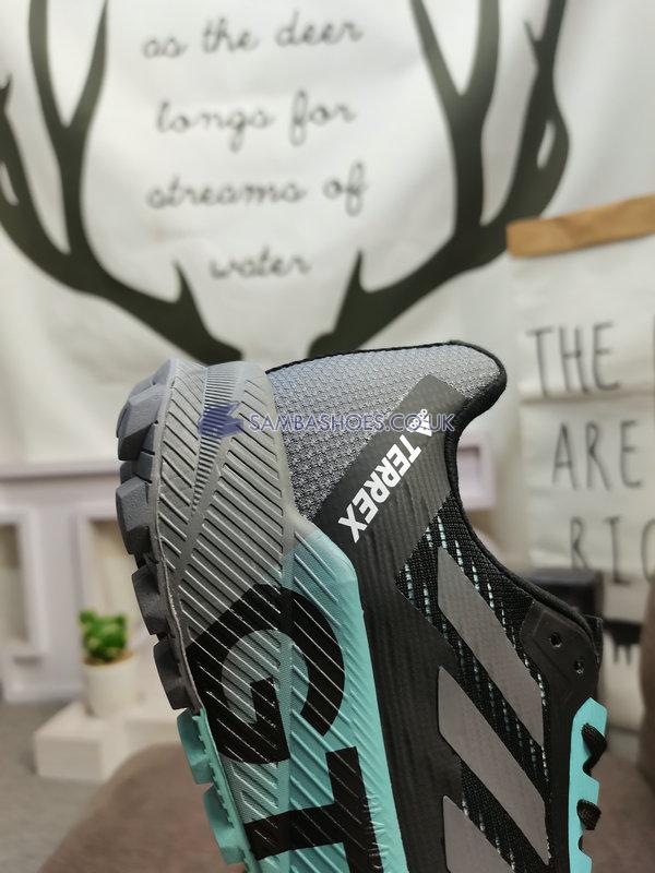 Adidas Terrex Agravic Flow 2.0 GTX "Black Grey Mint Ton" - Core Black/Grey Six/Mint Ton - H03382 Classic Outdoor & Hiking Shoes