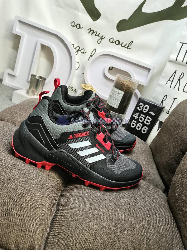 Adidas Terrex Swift R3 GTX "Grey Solar Red" - Grey Four/Wonder White/Solar Red - GW0254 Classic Outdoor & Hiking Shoes