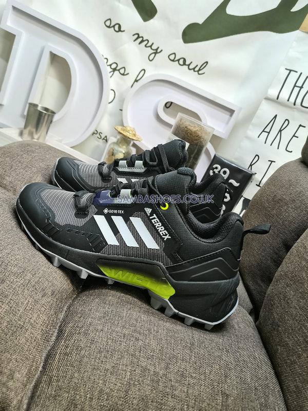 Adidas Terrex Swift R3 GTX "Black Solar Yellow" - Core Black/Grey One/Solar Yellow - FW2770 Classic Outdoor & Hiking Shoes