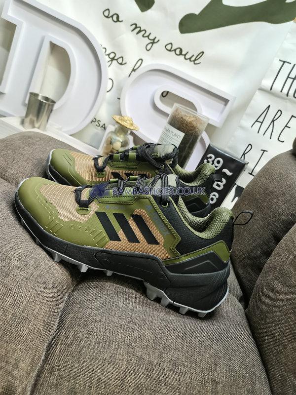 Adidas Terrex Swift R3 GTX "Green Black Brown" - Green/Black/Brown - FZ3275-1 Classic Outdoor & Hiking Shoes