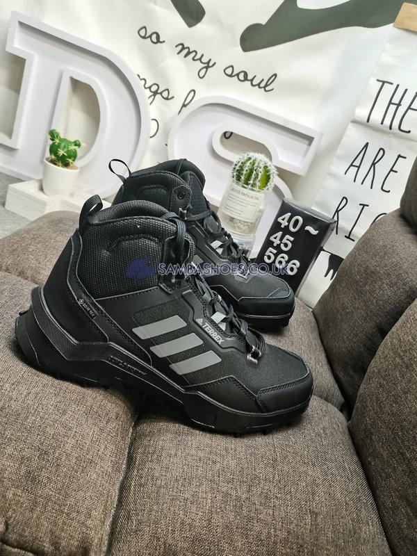 Adidas Terrex AX4 Mid Gore-Tex "Black" - Core Black/Carbon/Grey Four - FY9638 Classic Outdoor & Hiking Shoes