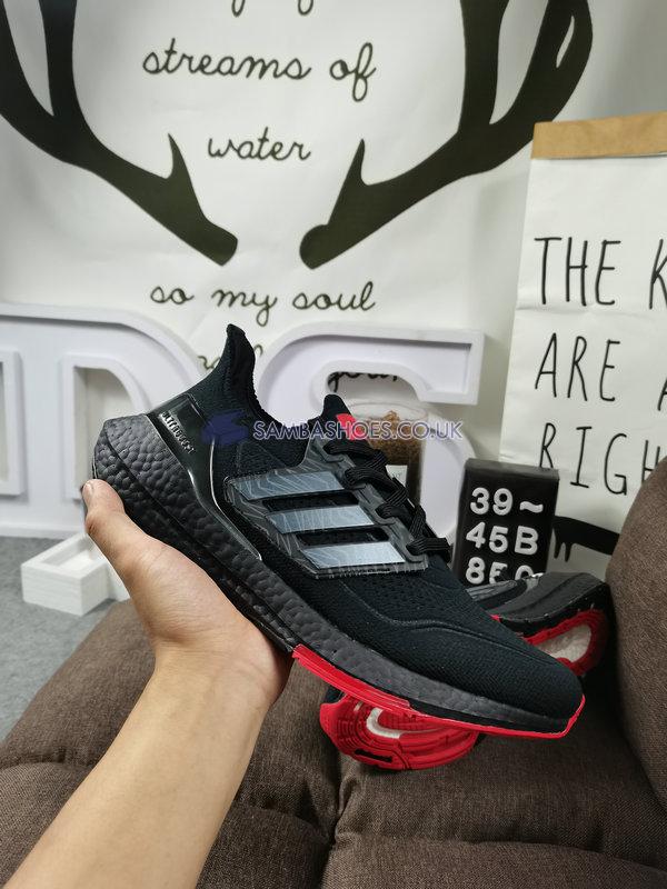 Adidas 424 x Arsenal FC x UltraBoost 21 "Black Scarlet" - Core Black/Carbon/Scarlet - GV9716 Classic Running Shoes