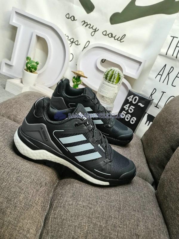 Adidas Terrex Skychaser Gore-Tex 2.0 Hiking "Black Grey" - Core Black/Halo Silver/Dgh Solid Grey - HR1284 Classic Outdoor & Hiking Shoes