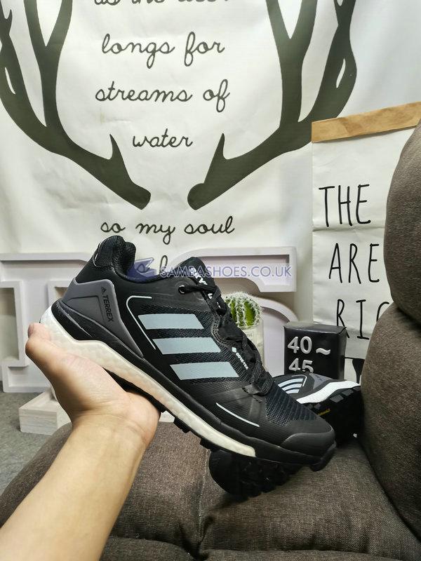 Adidas Terrex Skychaser Gore-Tex 2.0 Hiking "Black Grey" - Core Black/Halo Silver/Dgh Solid Grey - HR1284 Classic Outdoor & Hiking Shoes