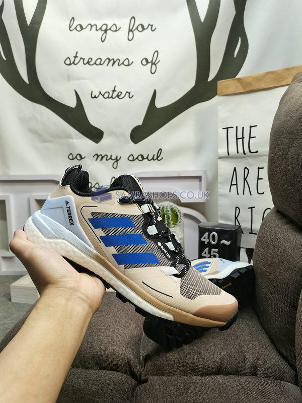 Adidas Terrex Skychaser Gore-Tex 2.0 Hiking "Beige Bold Blue" - Beige Tone/Bold Blue/Core Black - FZ3335 Classic Outdoor & Hiking Shoes