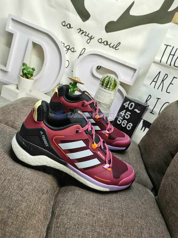 Adidas Terrex Skychaser Gore-Tex 2.0 Hiking "Wonder Red" - Wonder Red/Linen Green/Pulse Lilac - GZ1726 Classic Outdoor & Hiking Shoes