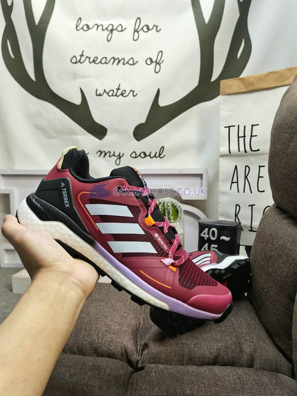 Adidas Terrex Skychaser Gore-Tex 2.0 Hiking "Wonder Red" - Wonder Red/Linen Green/Pulse Lilac - GZ1726 Classic Outdoor & Hiking Shoes