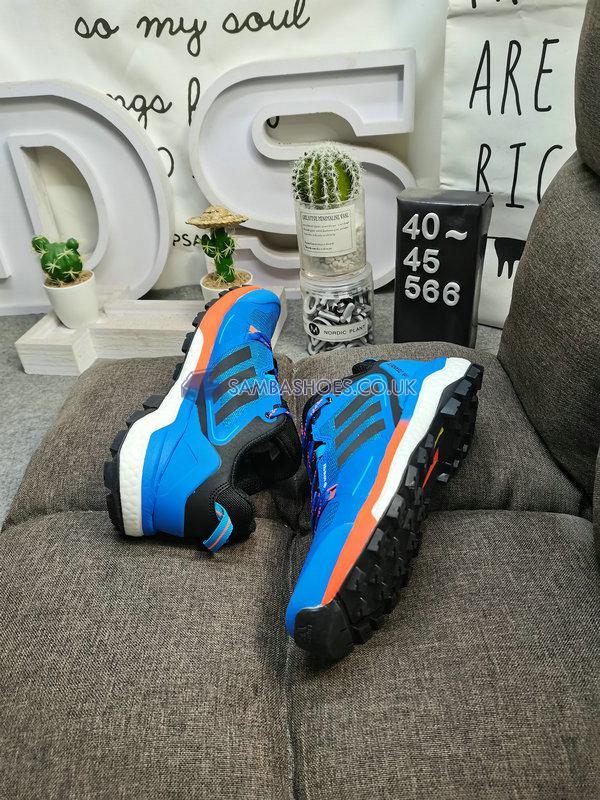 Adidas Terrex Skychaser Gore-Tex 2.0 Hiking "Blue Rush" - Blue Rush/Grey/Acid Red - GW2729 Classic Outdoor & Hiking Shoes