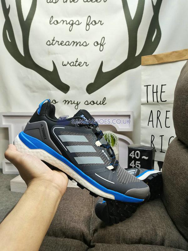 Adidas Terrex Skychaser Gore-Tex 2.0 Hiking "Grey Blue Rush" - Grey Three/Grey Two/Blue Rush - GZ0320 Classic Outdoor & Hiking Shoes