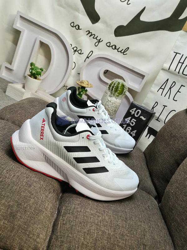 Adidas Terrex Soulstride Flow "White Black Red" - White/Black/Red - GX1822-1 Classic Outdoor & Hiking Shoes