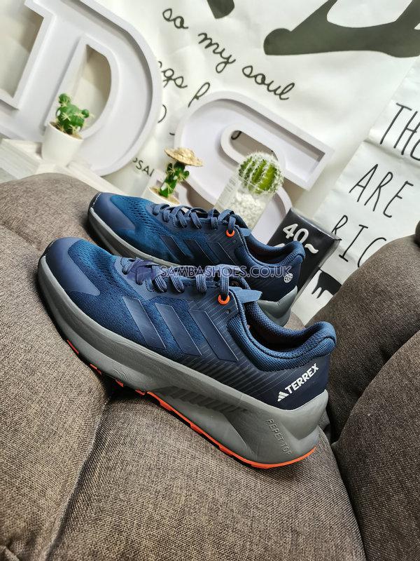 Adidas Terrex Soulstride Flow "Navy Orange" - Navy/Blue/Orange - GX1822-3 Classic Outdoor & Hiking Shoes