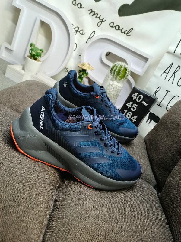 Adidas Terrex Soulstride Flow "Navy Orange" - Navy/Blue/Orange - GX1822-3 Classic Outdoor & Hiking Shoes