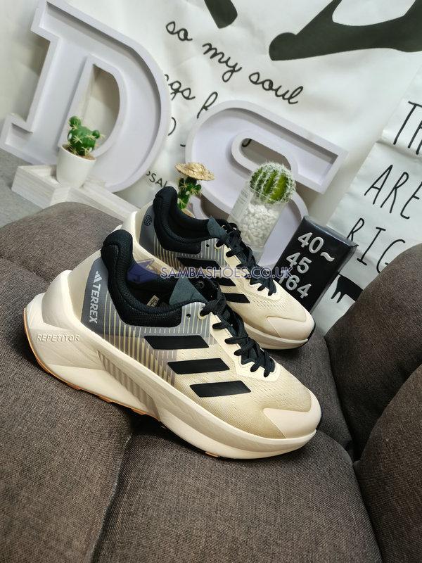 Adidas Terrex Soulstride Flow "Brwon Black" - Sand Strata/Brwon/Core Black/Grey - HP6179-1 Classic Outdoor & Hiking Shoes