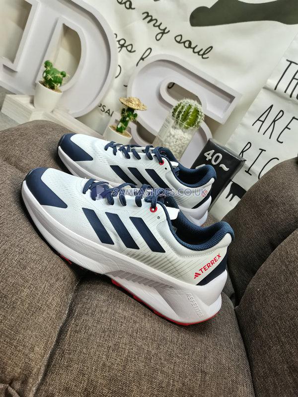 Adidas Terrex Soulstride Flow "White Blue Red" - White/Blue/Red - GX1822-5 Classic Outdoor & Hiking Shoes