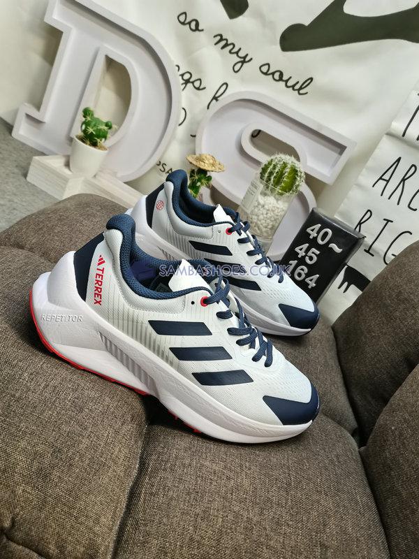 Adidas Terrex Soulstride Flow "White Blue Red" - White/Blue/Red - GX1822-5 Classic Outdoor & Hiking Shoes